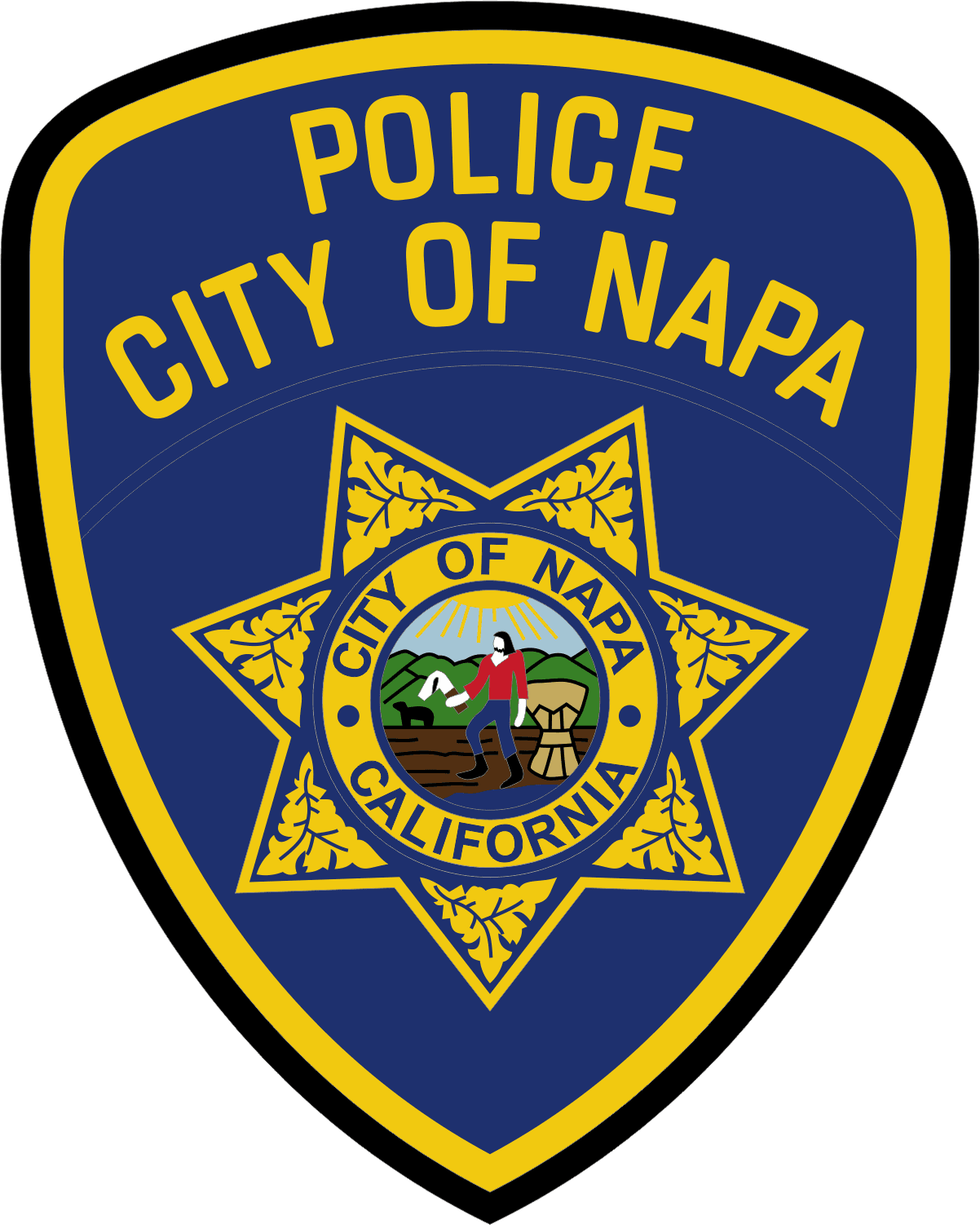 napa police department badge